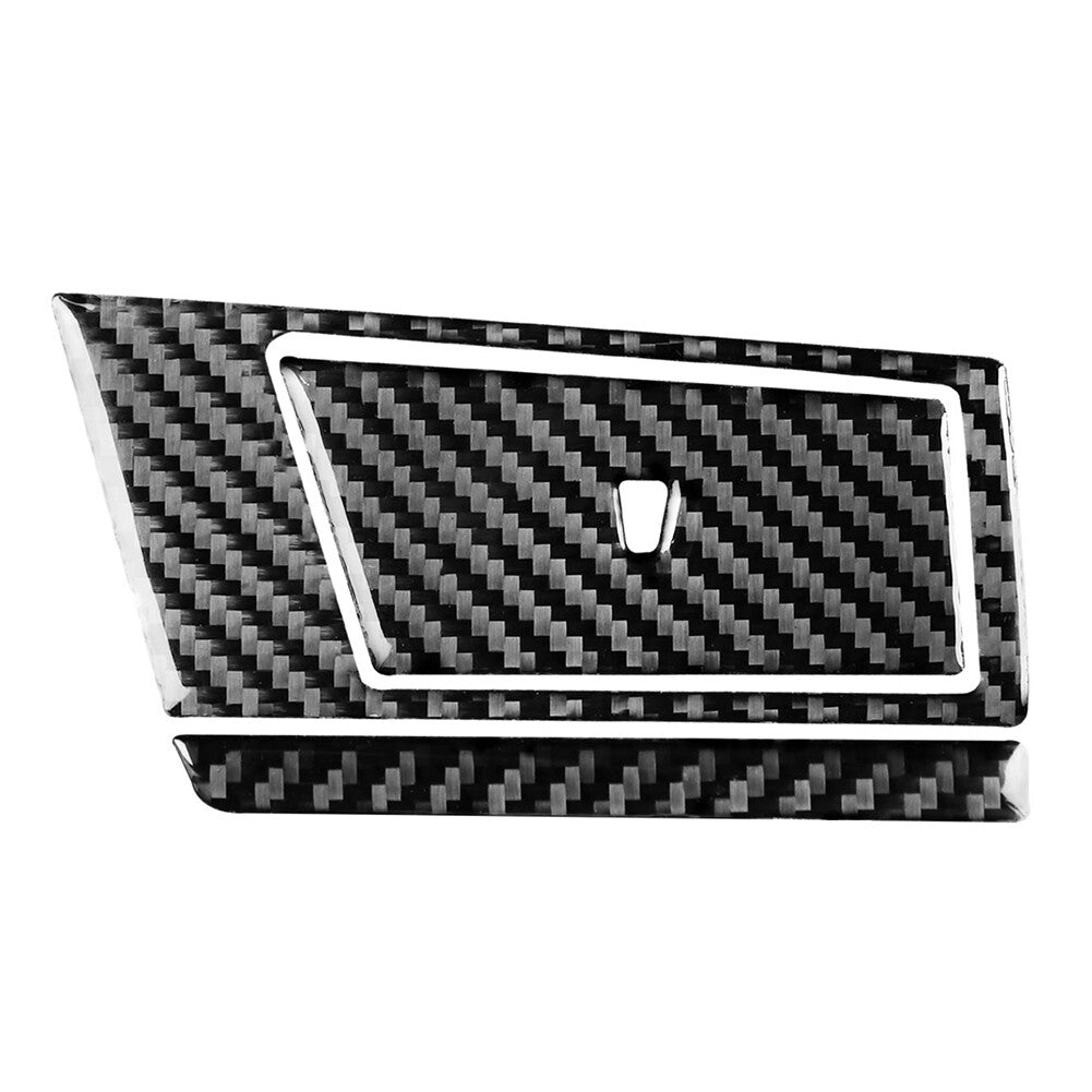 LHD Carbon Fiber Passenger Side Dashboard Glove Box Panel Cover Trim for BMW X3
