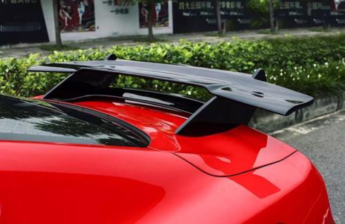 Rear Boot Spoiler Wing Flap for Ford for Mustang 2015-2021 Aircraft Dry Carbon Fiber