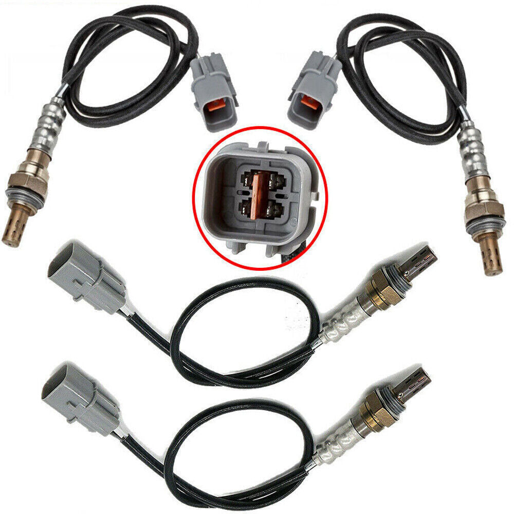 4X Up+Down Oxygen O2 Sensor For 2003-06 for Hyundai Santa Fe Tiburon for Kia Optima 2.7L