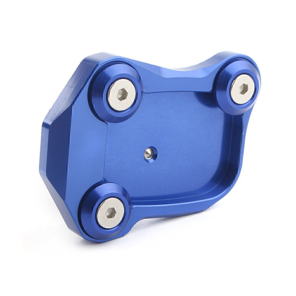Fit for Honda CB650F CBR650F 2014-18 Motor Bike Kickstand Side Stand Pad Plate BLUE