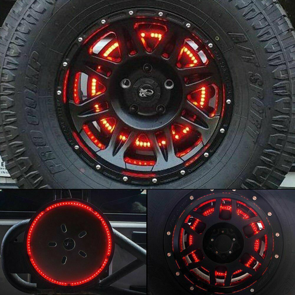 CCIYU Spare Tire Brake Light Tail Light for Jeep for Wrangler 86-2019 LED 3rd Lamp