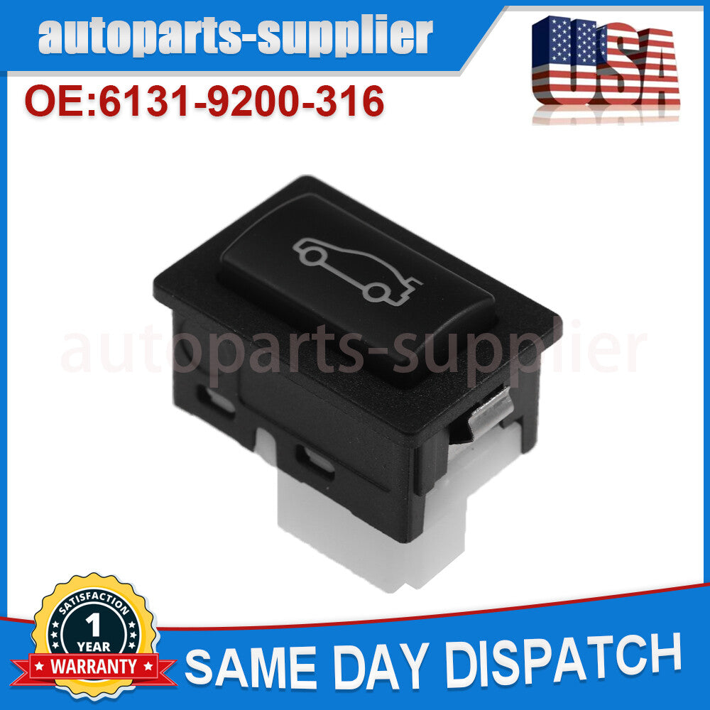 Trunk unlock switch button is compatible with for BMW F10 F11 F18 F20 F30 F35 E84 61319200316