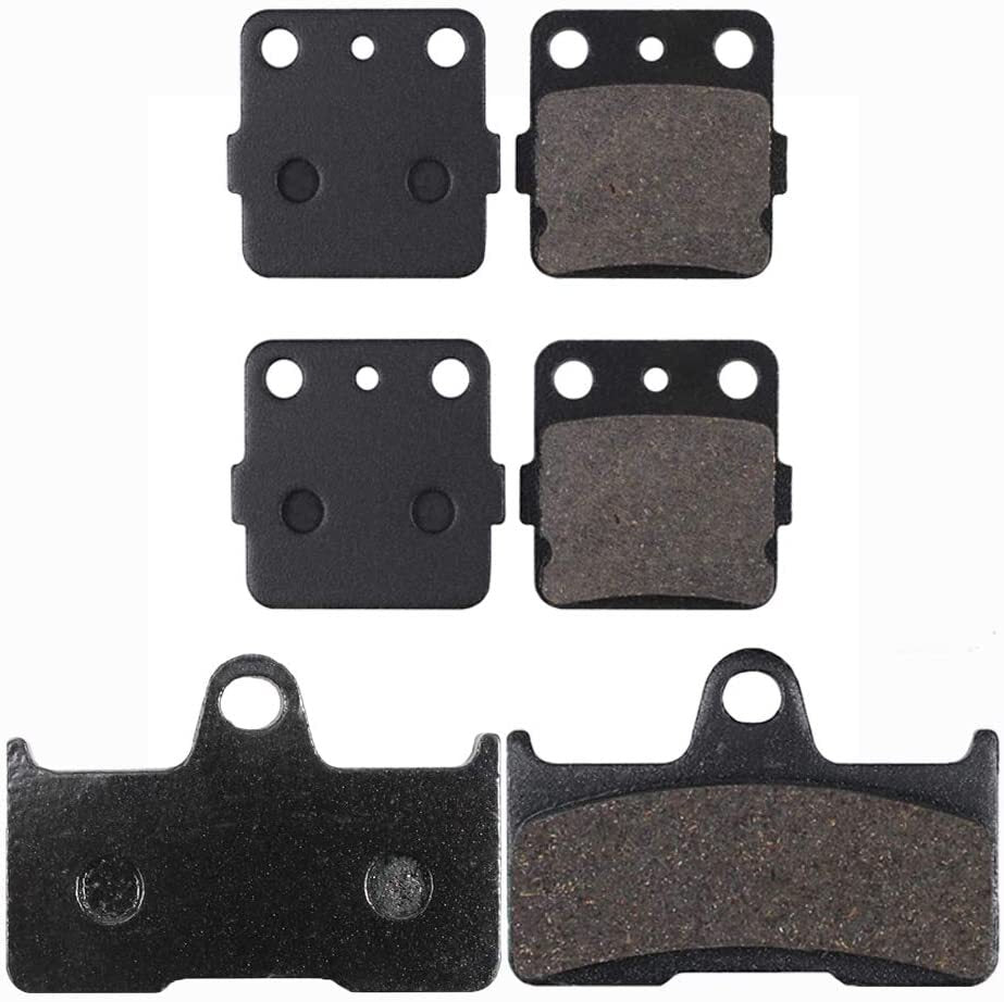 Brake Pads Front Rear for Yamaha YFM 660 Grizzly 660 4x4 YFM660FA YFM660FAH
