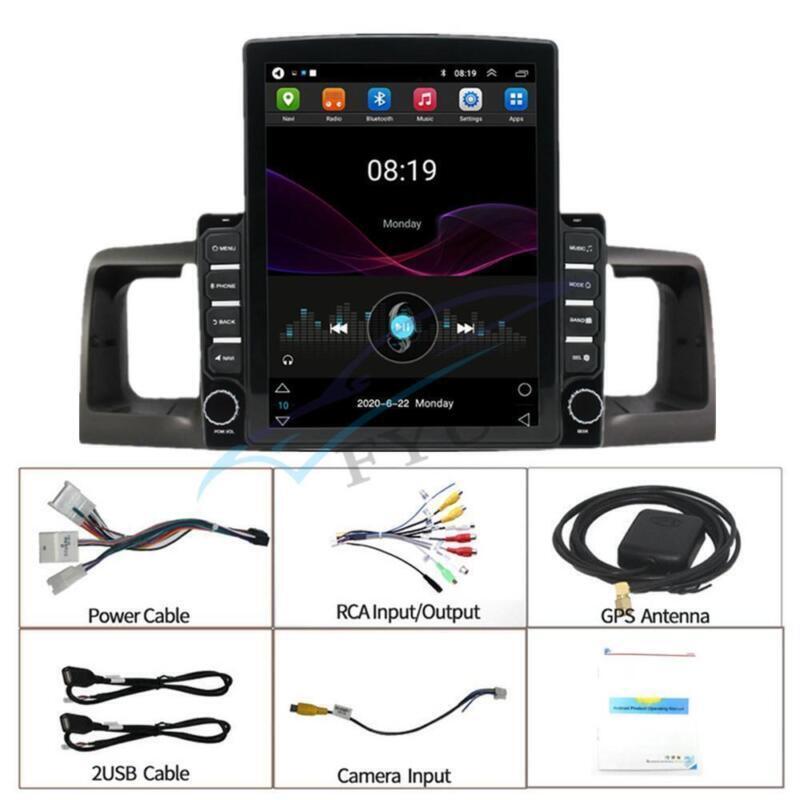 Android 11 Car Stereo Radio GPS Navi 9.7 WiFi 4G RDS for Toyota for Corolla 03-08