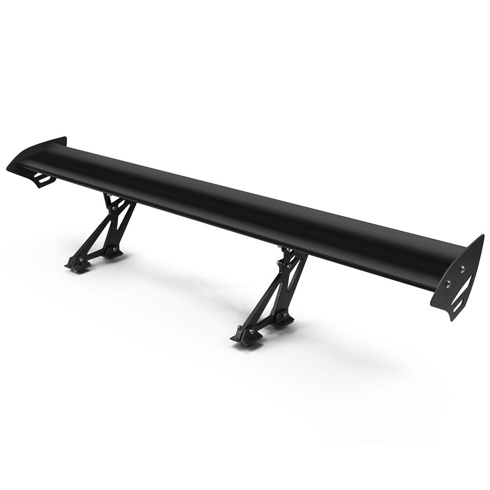 Universal Lightweight Aluminum 53inch GT Style Trunk Rear Spoiler Wings