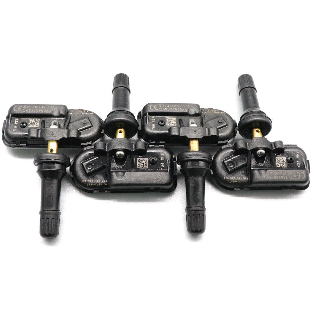 4x New for Jeep Cherokee for RAM 1500 2500 3500 Tire Pressure Sensor TPMS 68324960AA