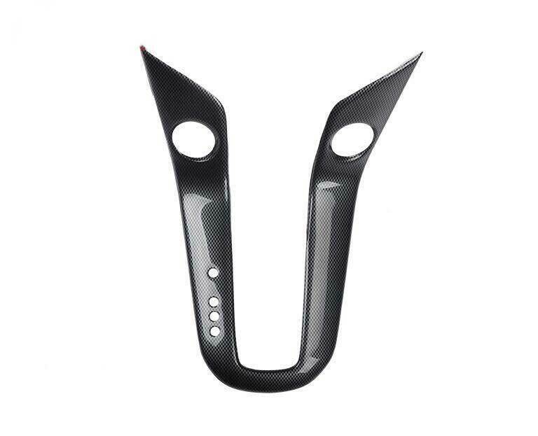 Fit for Chevrolet for Cruze At 10-15 Carbon Pattern Central Console Gear Shift Frame