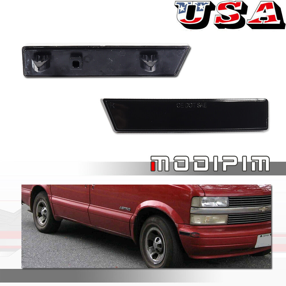 Suitable for 1995-05 for Chevrolet Astro/ for GMC Safari Van side marker lights and front smoked housing