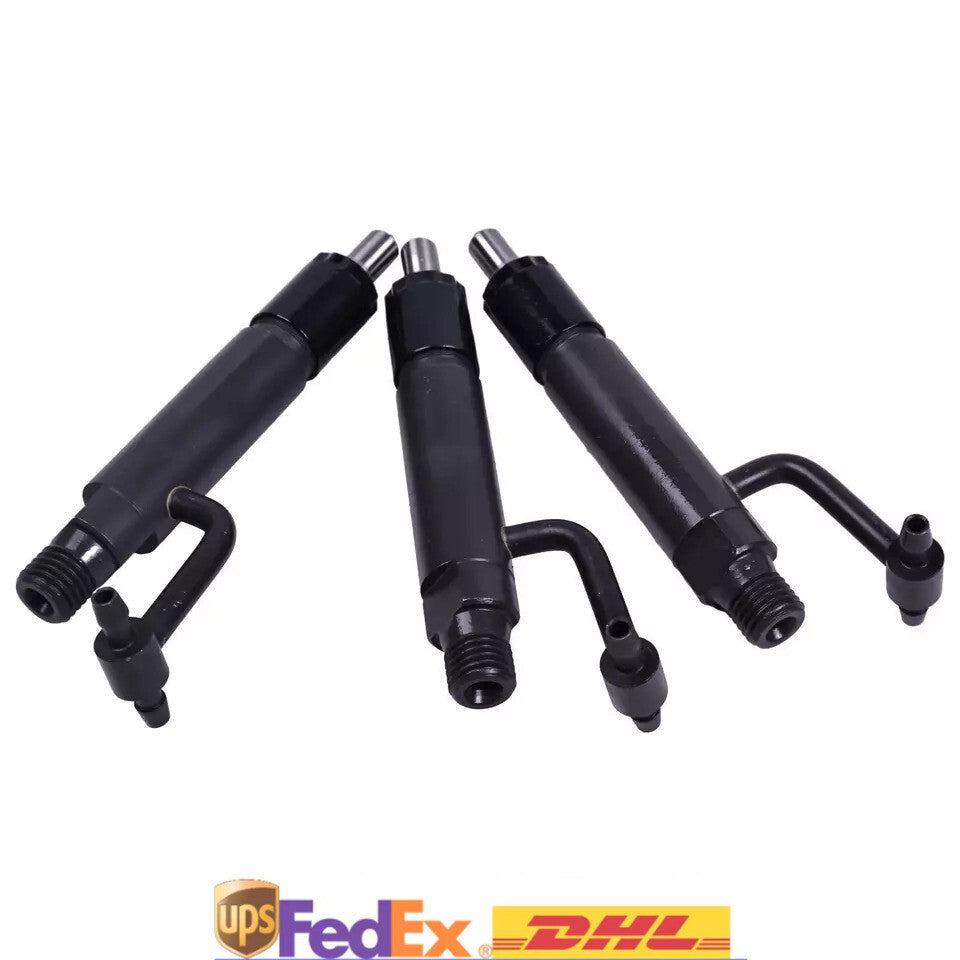3X Fuel Injector YM729244-53100 for Komatsu 3D84E-5X-AB Engine PC27MR-2 PC30MR-2