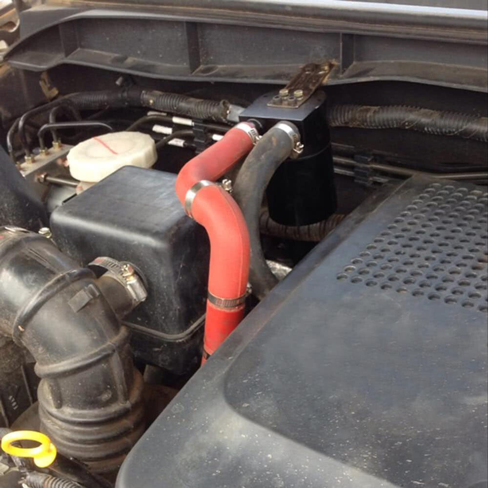 Aluminum Oil Catch Can Tank With Radiator Silicone Hose for BMW Series 118i 120i
