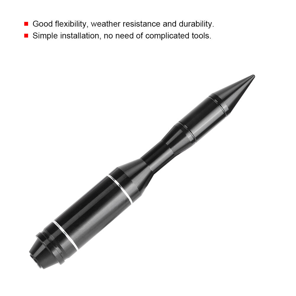 Hot Aluminum Short Antenna Signal Aerial Decorative Accessory Parts For TJ JK