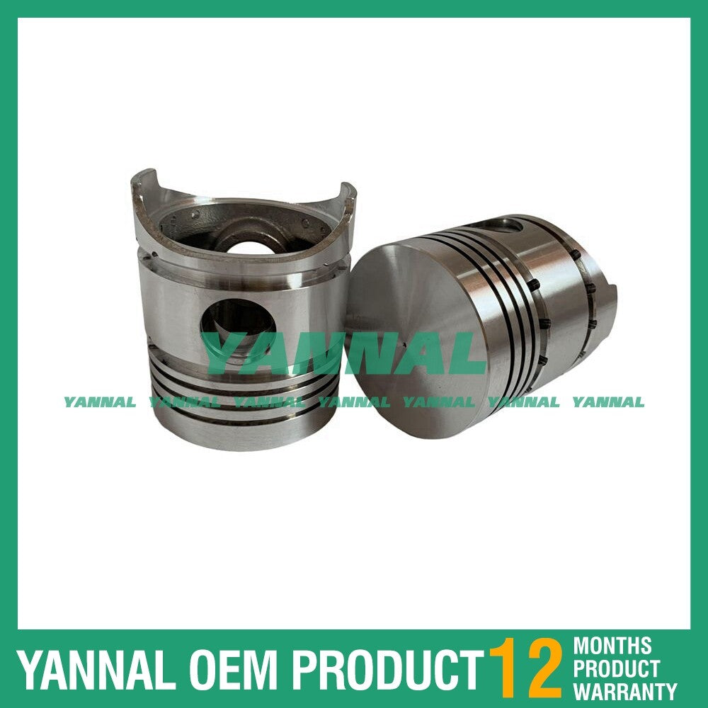 2-piece ZL600 piston kit STD for Kubota diesel engine parts