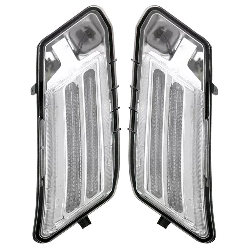 1 Pair Front Left+Right LED Daytime Running Lights For 2010-13 XC60 Replacement