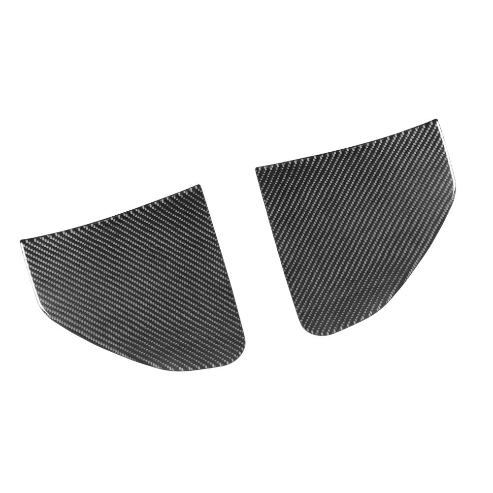2Pcs Carbon Fiber Side Console Panel Trim For Land for Range Rover Sport 2014-2017
