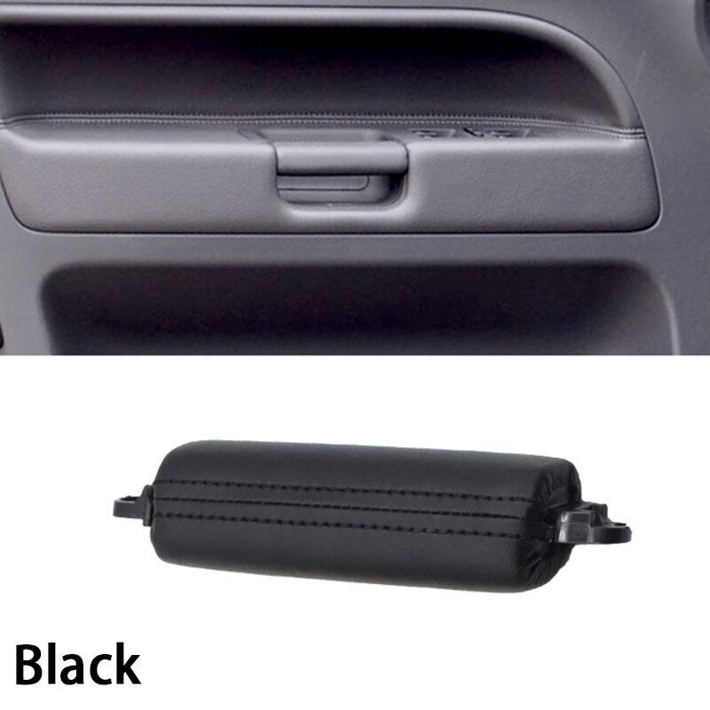 for VW Touareg 2003-10 Black Left Hand Interior Door Driver Leather Pull Handle
