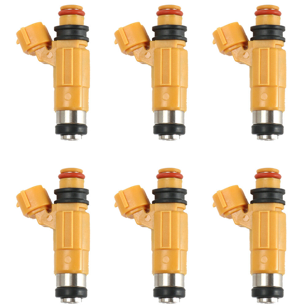 For 1997-2004 for Mitsubishi 3.0L 3.5L V6 Set of 6 Nikki Fuel Injectors CDH-275