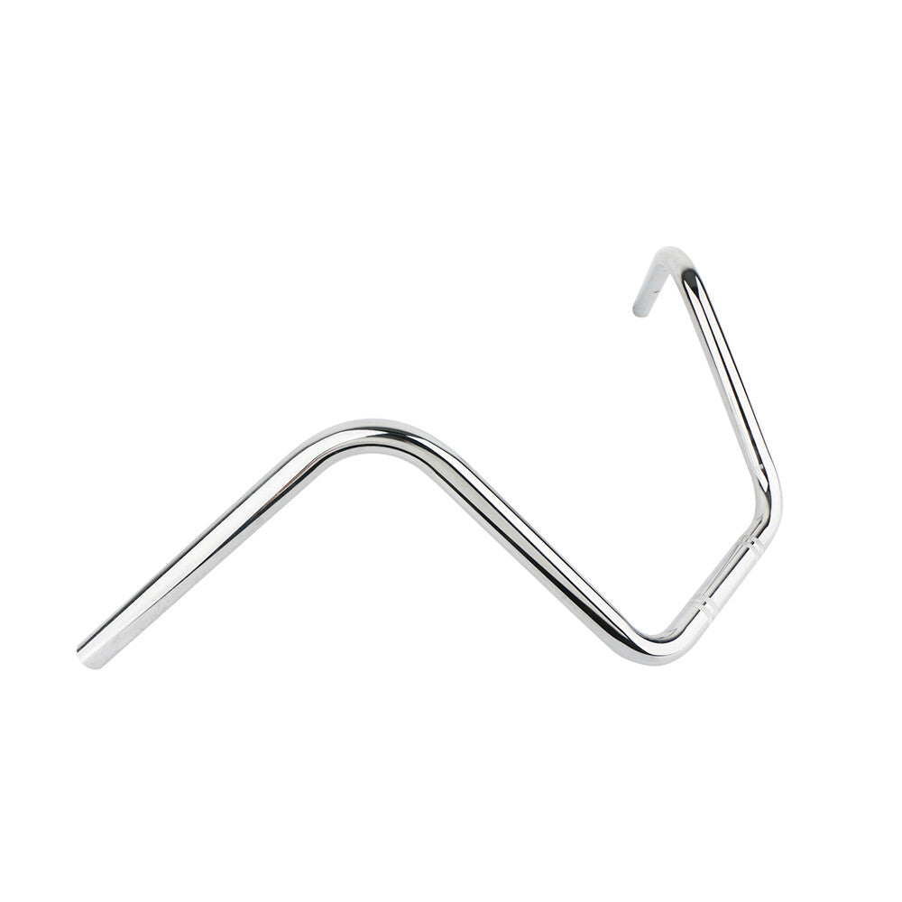 Motorcycle 1 25mm Handlebar High-Rise Drag Bar For Chopper Cafe Racer Chrome