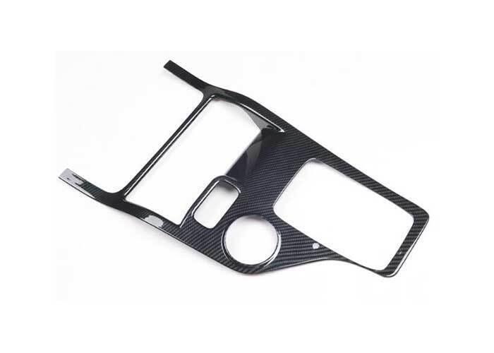 Carbon Fiber Middle Console Gear Shift Panel Trim 1PCS for Ford Ranger 2015-2022