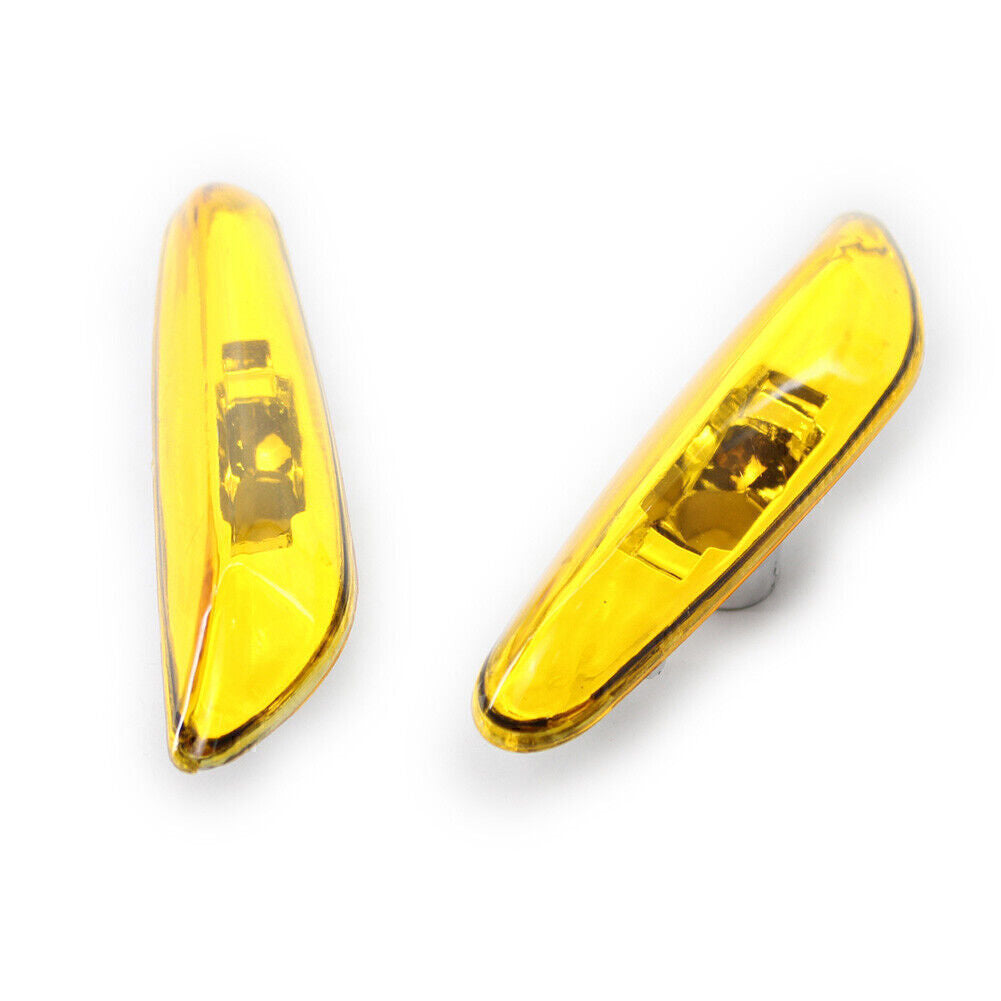 2x Yellow Side Marker Light Turn Signal Lamp for BMW E46 4DR 2002-05 63137165915