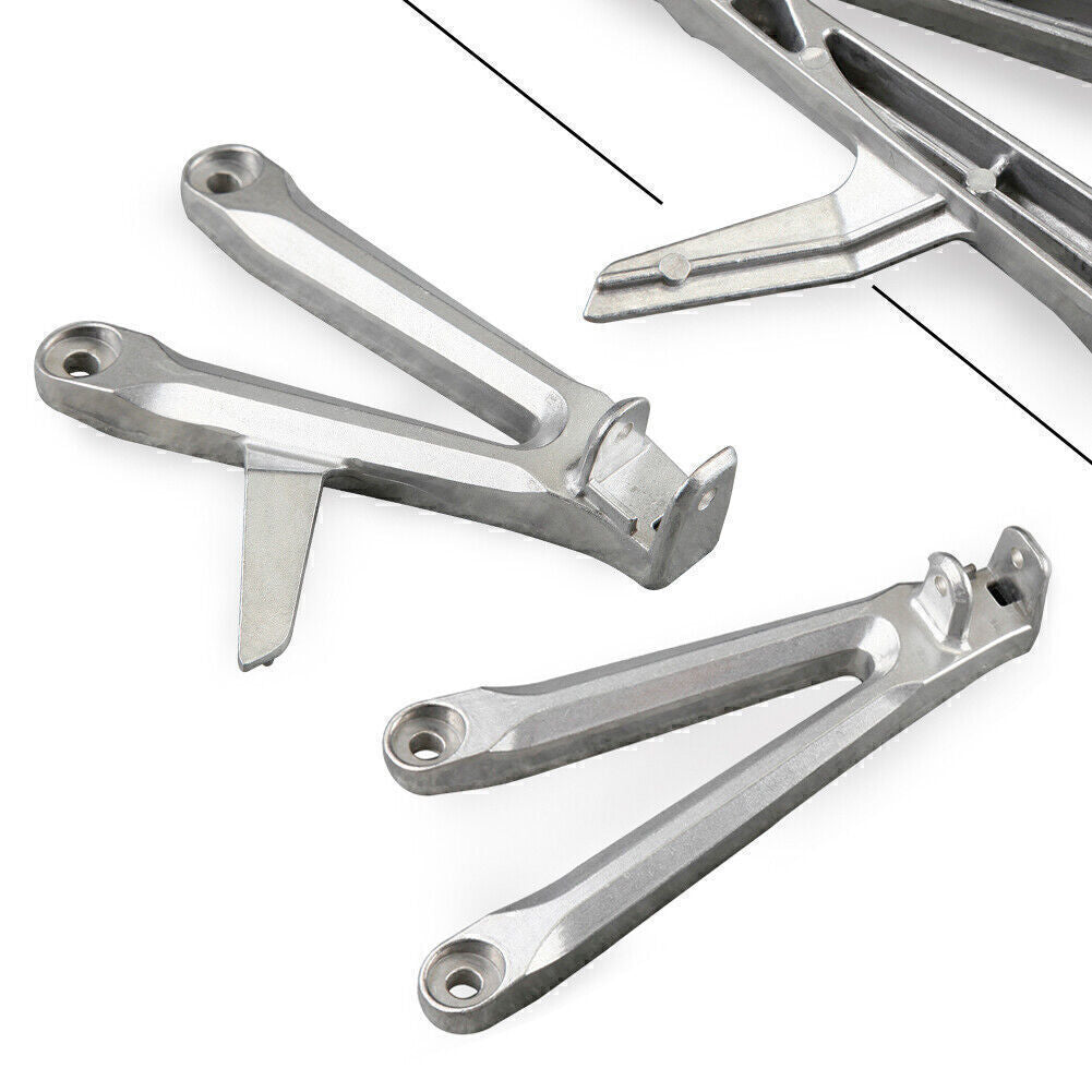Rear Foot Pegs Footrest Brackets Fit for HONDA CBR 600RR 2005 2006