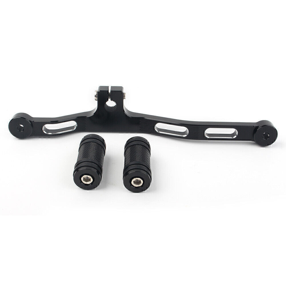 for Harley Dyna 91-17 FXD w/ Mid-Control Moto CNC Front Rear Gear Shifter Lever