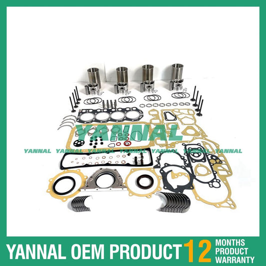 4-piece TD23 engine overhaul and rebuild kit for Nissan diesel engines
