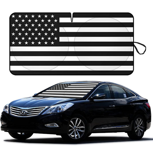 for Hyundai Accessories American US Flag Car Windshield Sun Shade Shield Cover