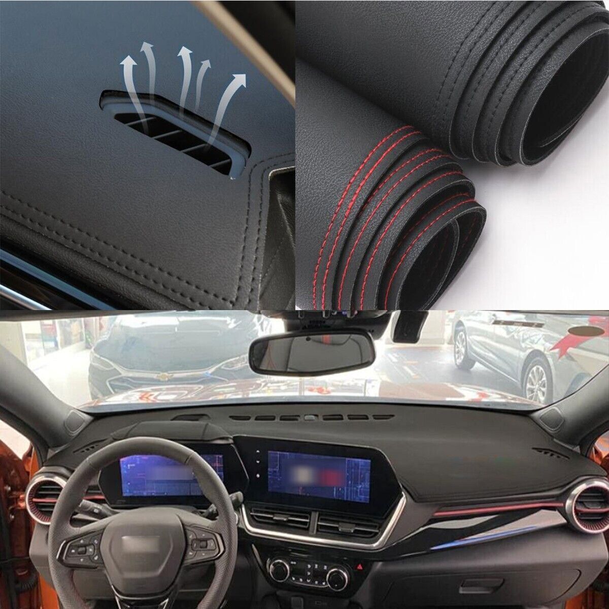 Replacement kit for interior gearbox panel cover of for Toyota Prado LC120 2003-2009
