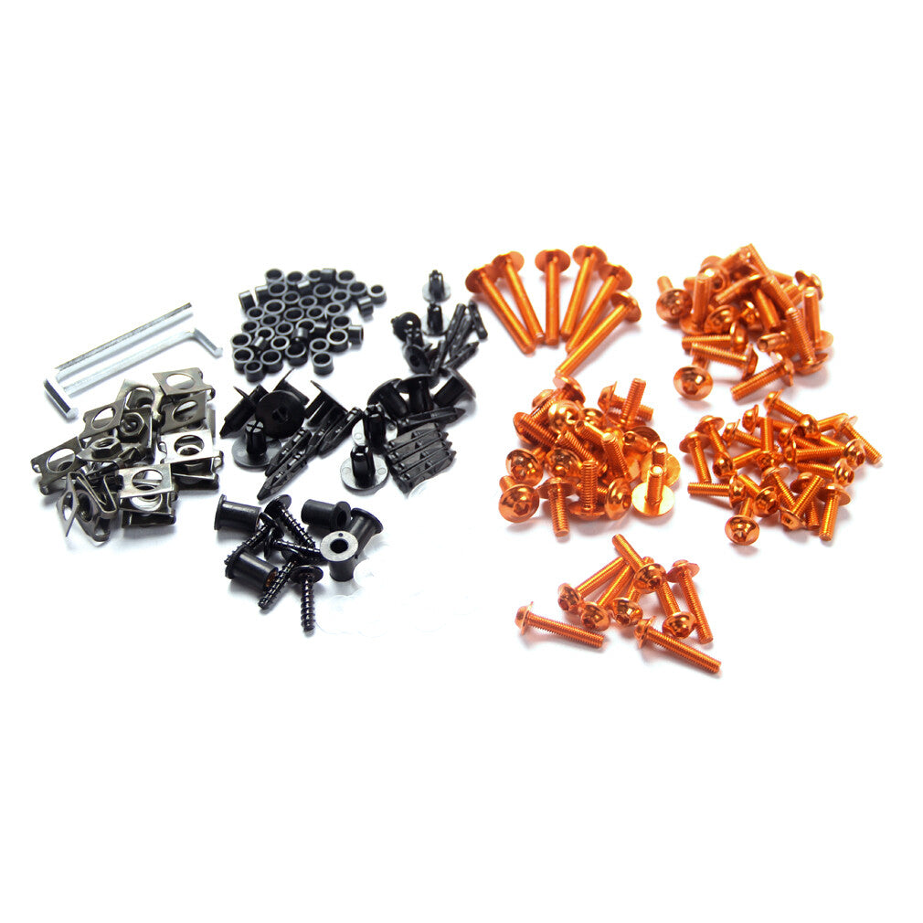 Complete Fairing Bolts Kit Bodywork Screws for Suzuki GSXR600 GSXR750 04-05-10