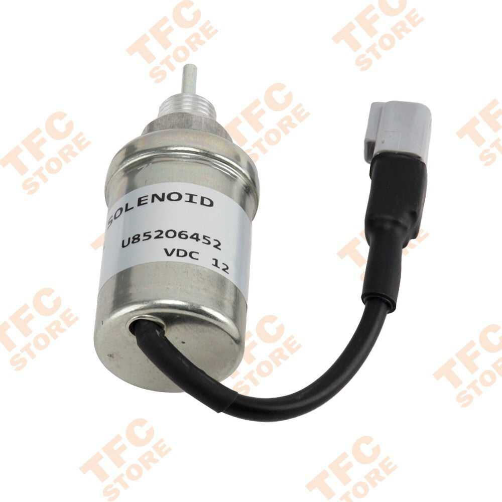 12V Fuel Shut Off Solenoid Fits For U85206452 Perkins 402D 403C 403D 404C 404D