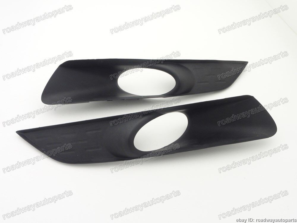1Pair Front Bumper Fog Light Lamp Cover Trim Fit for Honda Accord Crosstour 2010