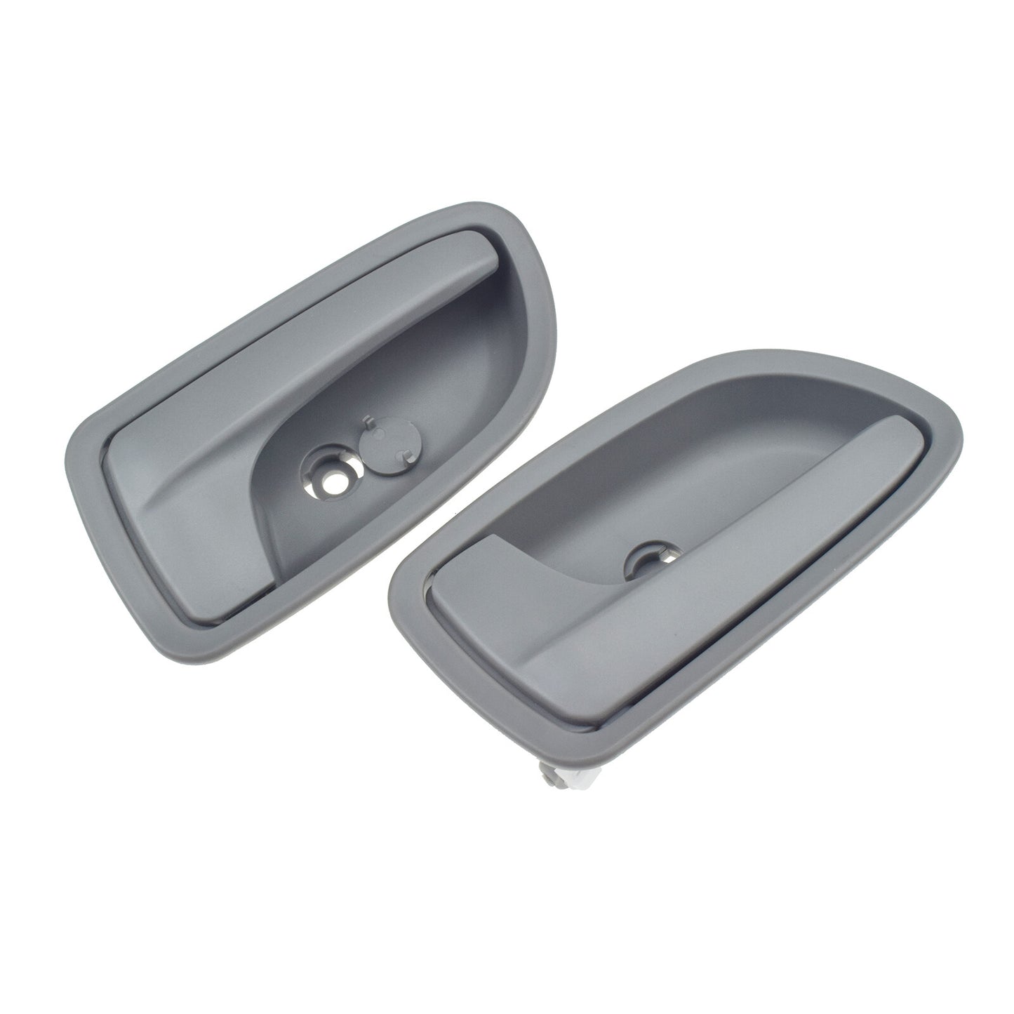 New Pair Gray Interior Door Handle Front Left  Right Side For 2003-2005 for Kia Rio