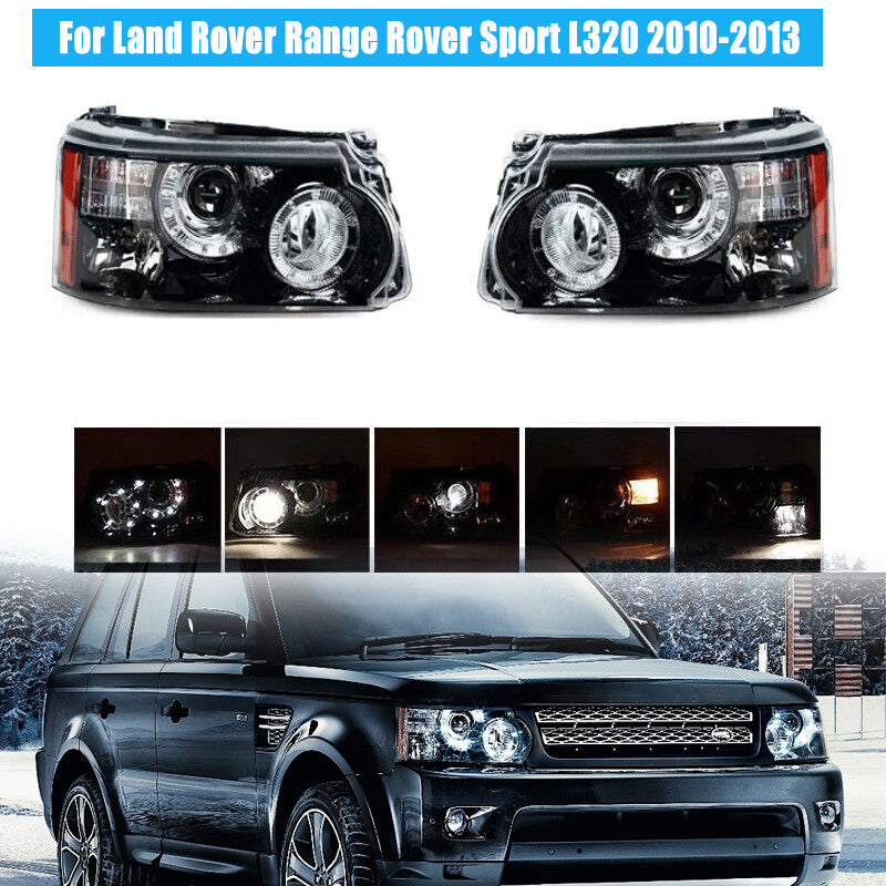 LeftRight Headlights Headlamp for Land Rover for Range Rover Sport L320 2010-2013