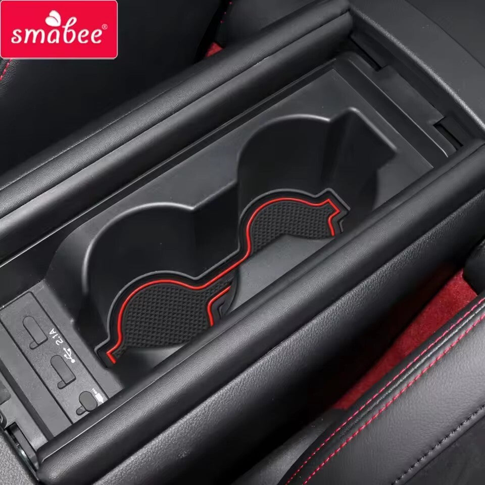 for Toyota GR86 for Subaru BRZ 2022 Anti-Slip Gate Slot Cup Mat Door Groove Mat