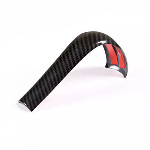 Carbon Fiber Gear Knob Head Patch Cover for BMW X3 X5 E60 E61 E83 E53 06-12