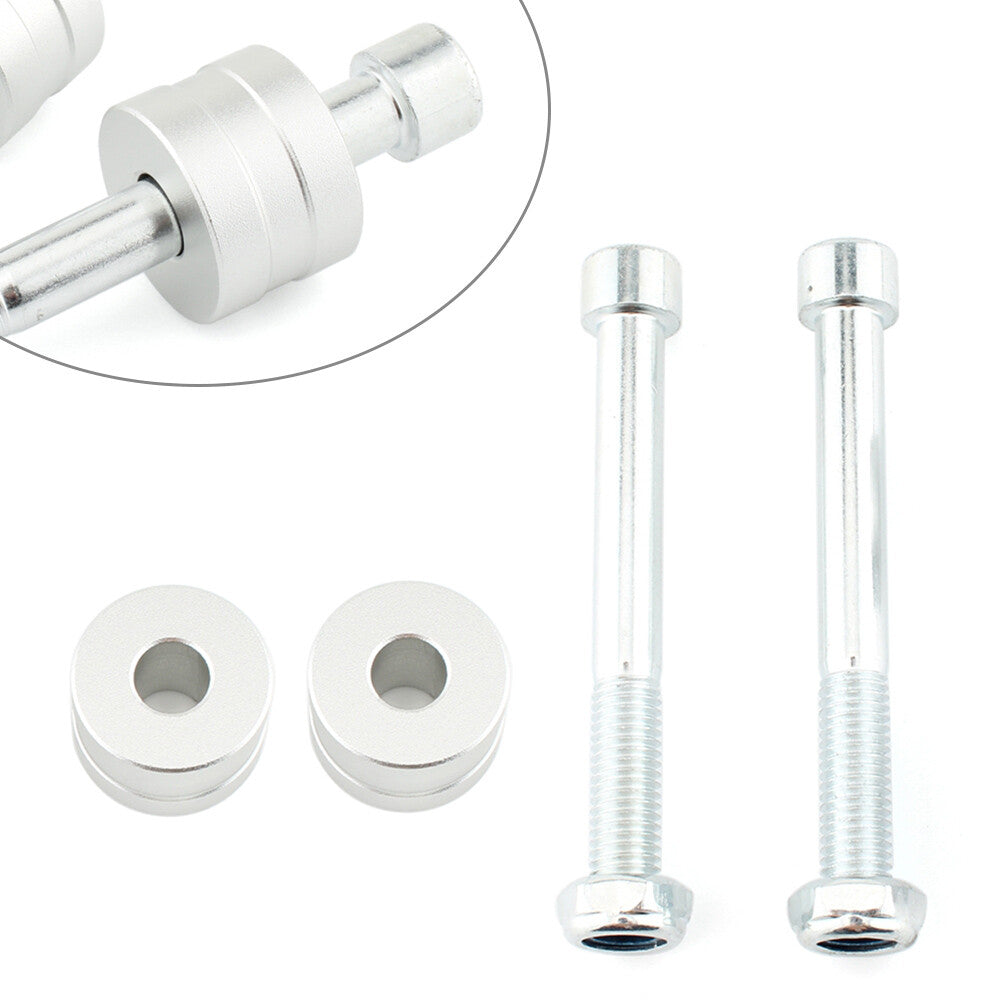 Handle Bar Risers Kit for Ducati Hypermotard 1100 2007-2009 Silver Motorcycle