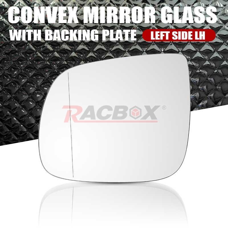 Mirror Glass with Backing Heated FIT 09-17 for Audi Q5 2010-2015 Q7 Driver Left Side