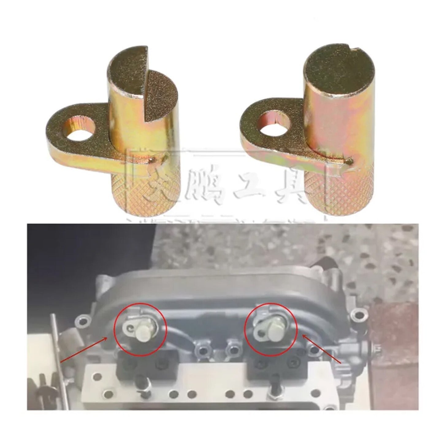 Signal dialing alignment tool without removing engine hood, compatible with for Mercedes M270 M274