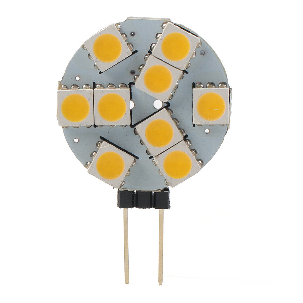 Super Bright Warm White Light G4 Socket 5050 SMD 9 Fit Indoor Car RV Landscape
