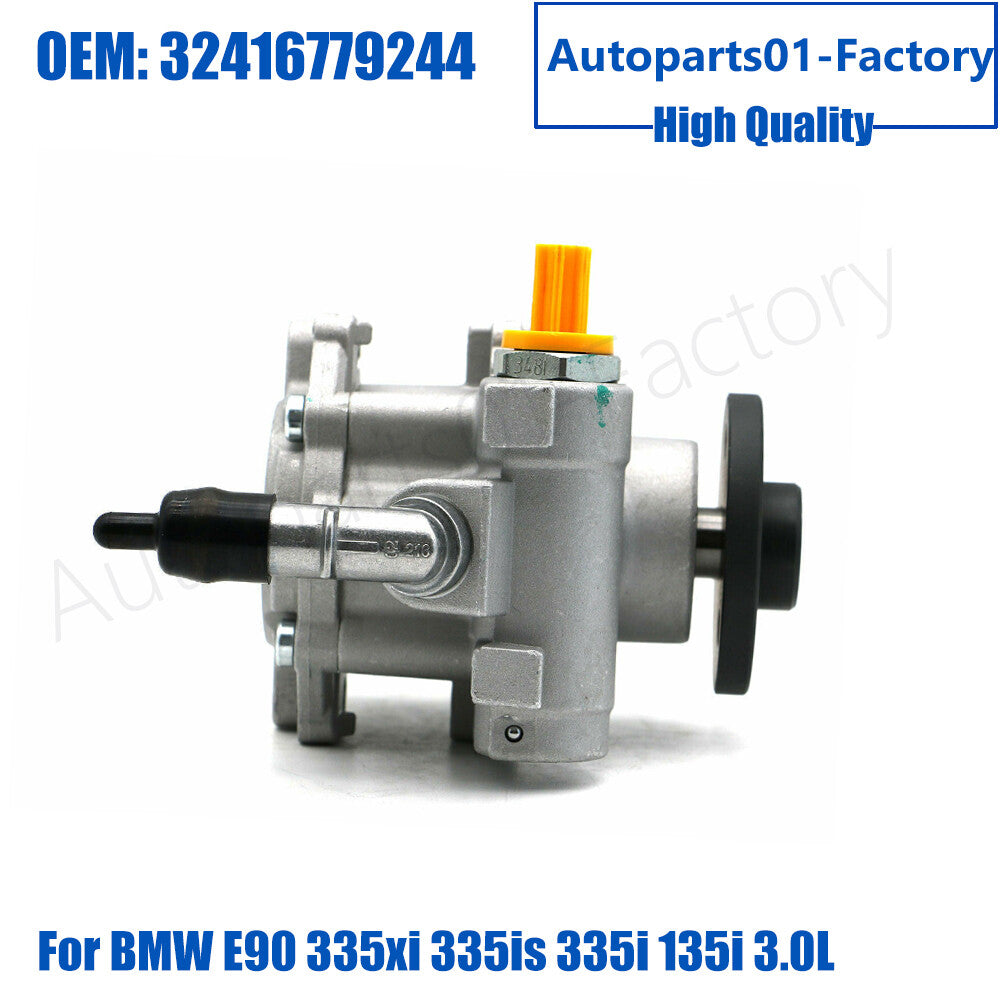 32416779244 New Power Steering Pump for BMW E90 335xi 335is 335i 135i 3.0L