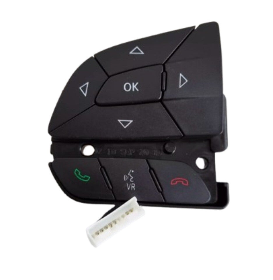 Steering Wheel Left EVIC Audio Control Switch for 14-19 for Chrysler for Dodge for Jeep