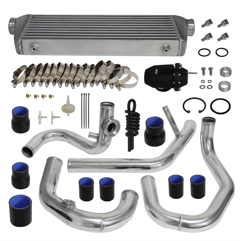 Intercooler Kit + Pipes + BOV for VW for Jetta for Golf GTI GL GLI GLS MK4 1.8T 98-05