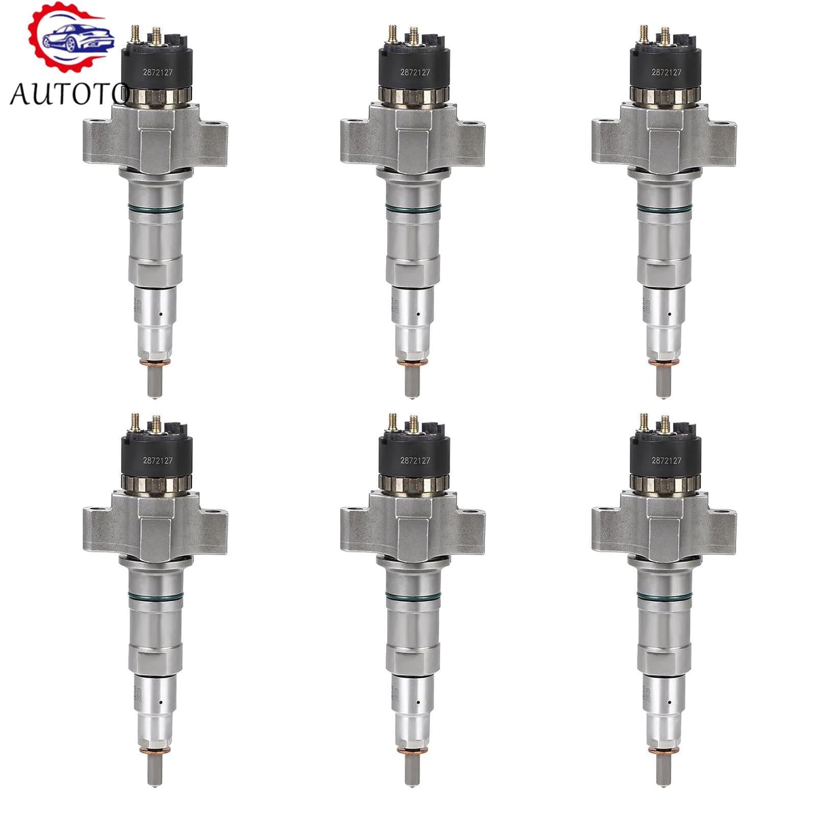 6x Injector For Vehicles 8.9 Liter ISC/ISL Engine Diesel 5579403 2872127