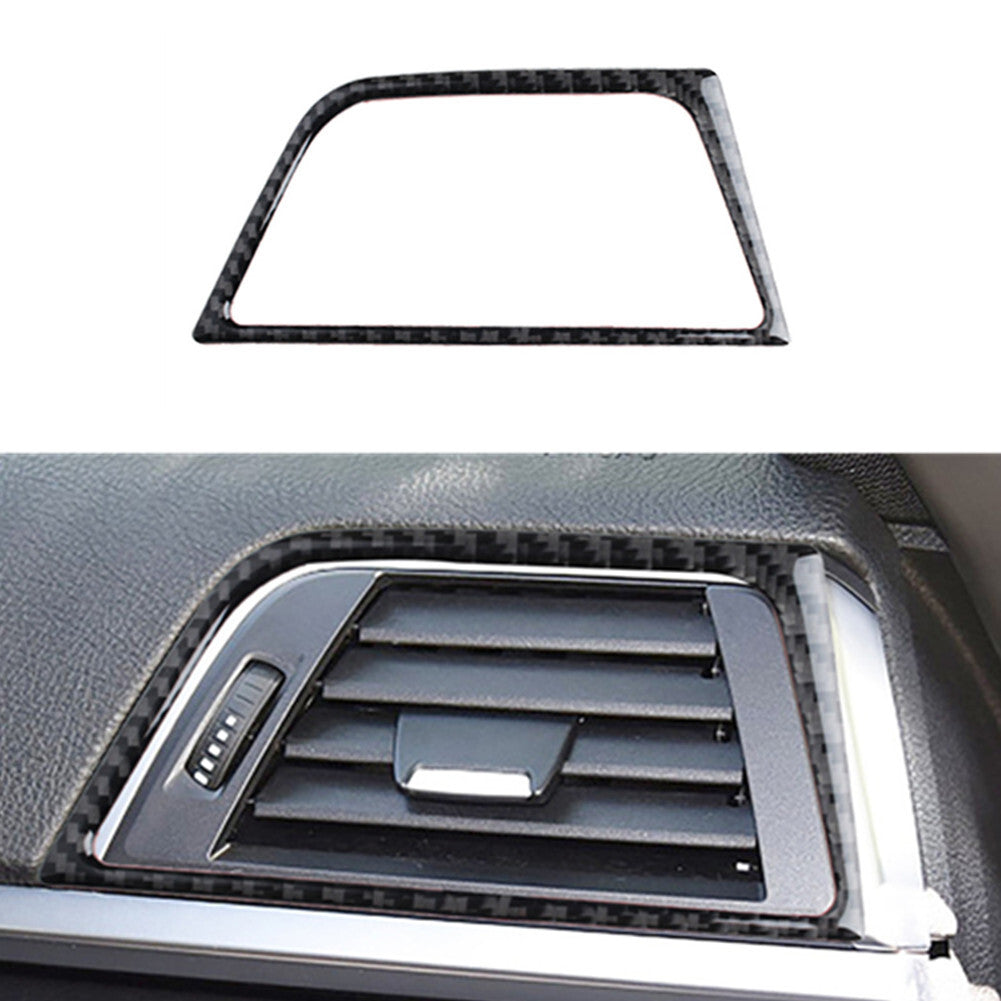 Carbon Fiber Passenger Air Outlet Frame Trim Cover for Bmw 3series F30 2013-2019