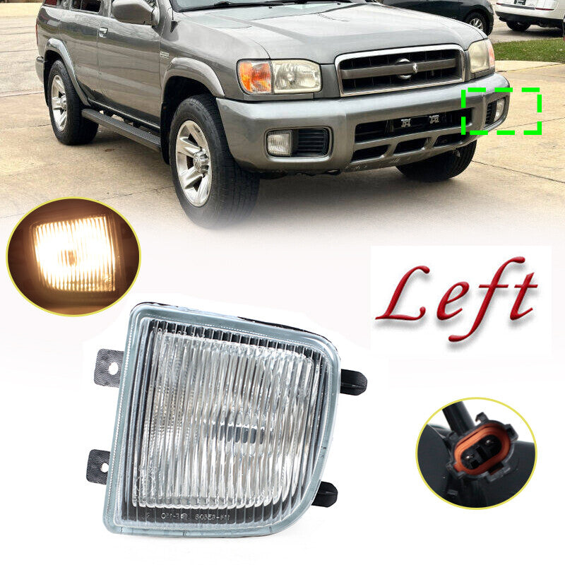 Left Front bumper Fog Lamp Driving Lamp For 1999-2004 for Nissan Pathfinder