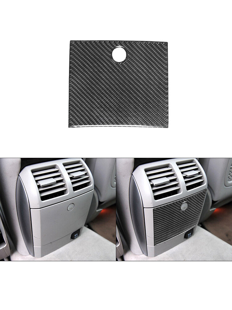 Carbon Fiber Rear Central Storage Trim Panel for Mercedes R-Class 2009-2012