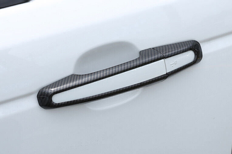 for Range Rover L405 2013-22 Carbon Fiber Look Outside Door Handle Frame Trim 8P