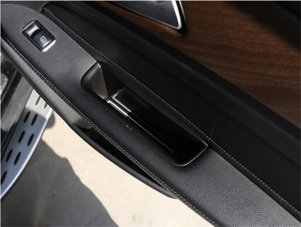 Rear Door Armrest Storage Box Organizer Tray for Benz GL GLE GLS ML Class 13-19