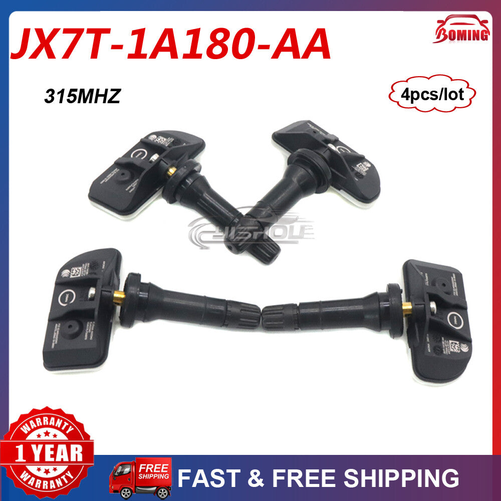 4x NEW TPMS for Ford Escape Transit Explorer JX7T-1A180-AA TIRE PRESSURE SENSOR