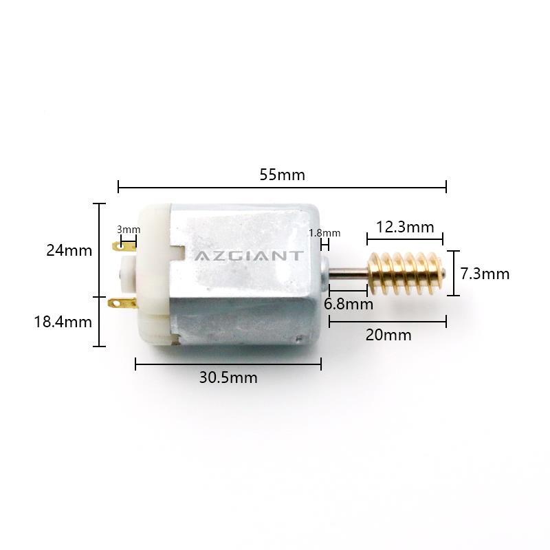 The automotive parking brake actuator transmission motor is suitable for BMW 750i, 750Li, and 760Li models from 2009 to 2015.